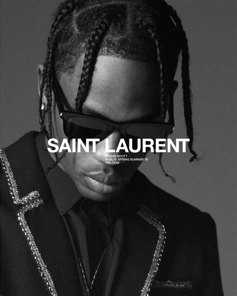 yves saint laurent travis scott|Travis Scott Teams Up With Saint Laurent on an Exclusive Vinyl .